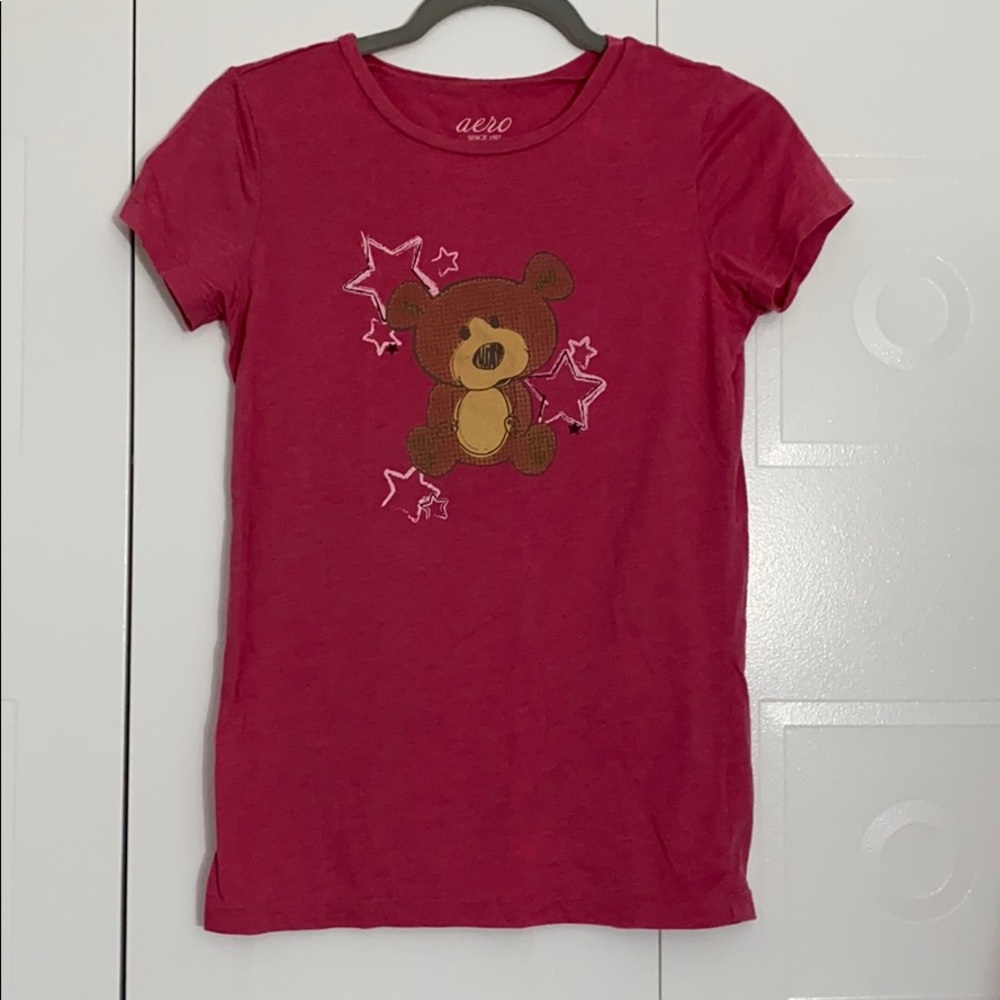 🌟Aeropostale Pink Bear Top